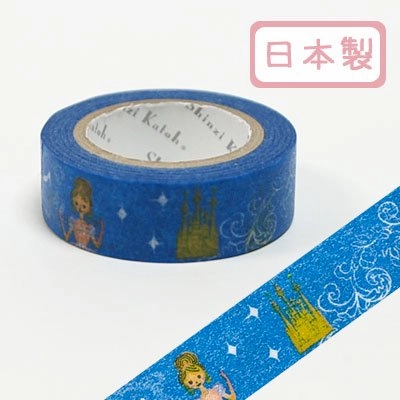 Cinderella Washi Tape ? Shinzi Katoh Design cotton resilient