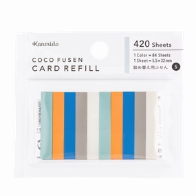 seasonal pastel Coco Fusen Card Refill Color Nordic S