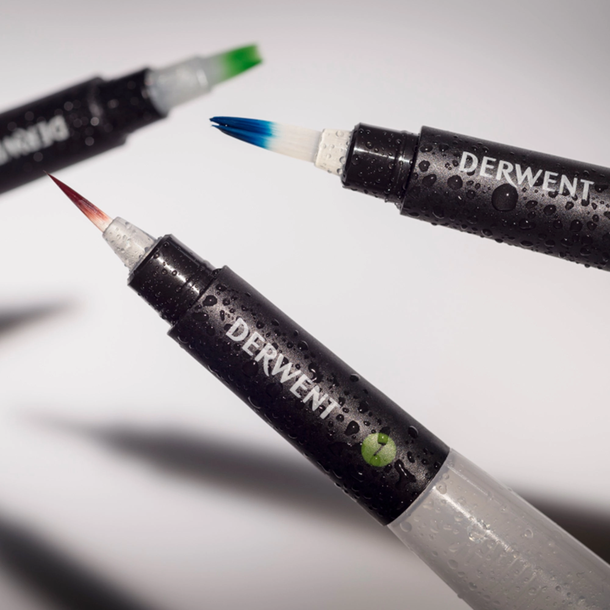 Pack Of 3 Waterbrush Paintbrushes robust sealed