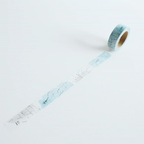 Snowy Morning Washi Tape exclusive steel