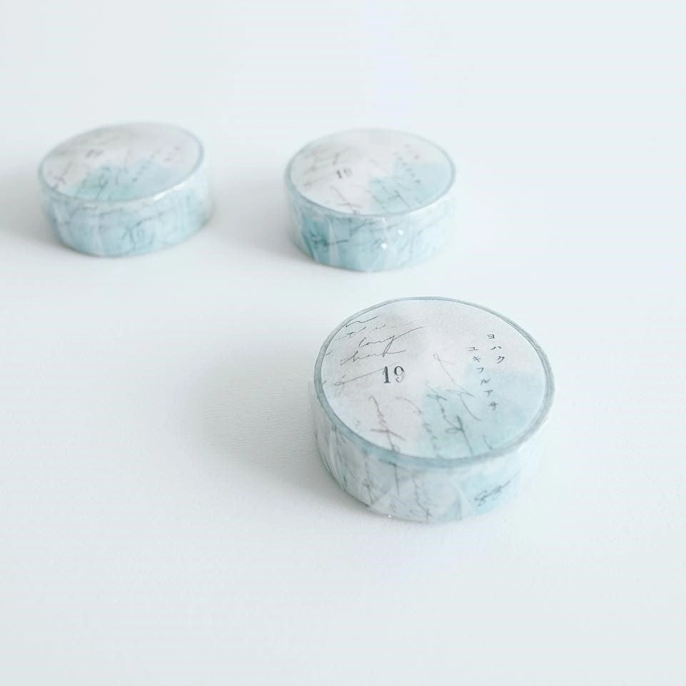 Snowy Morning Washi Tape basic pastel