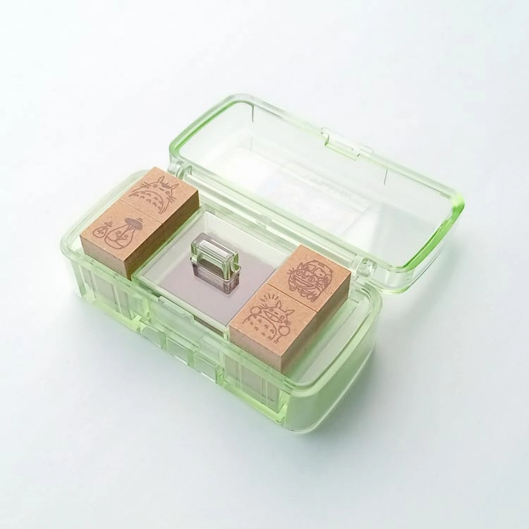 manual Totoro Cat Bus Mini Stamp