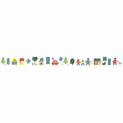 metallic Town Washi Tape
