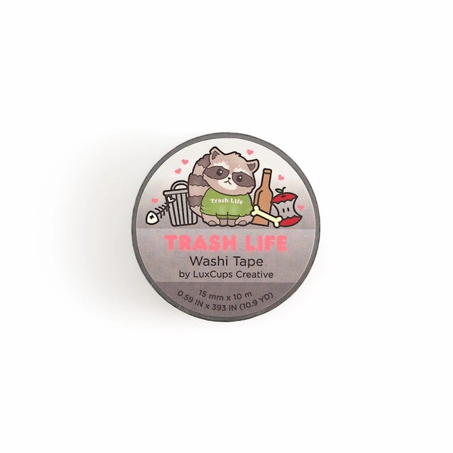 special colorful Trash Life Washi Tape