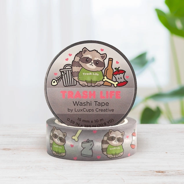 Trash Life Washi Tape rugged