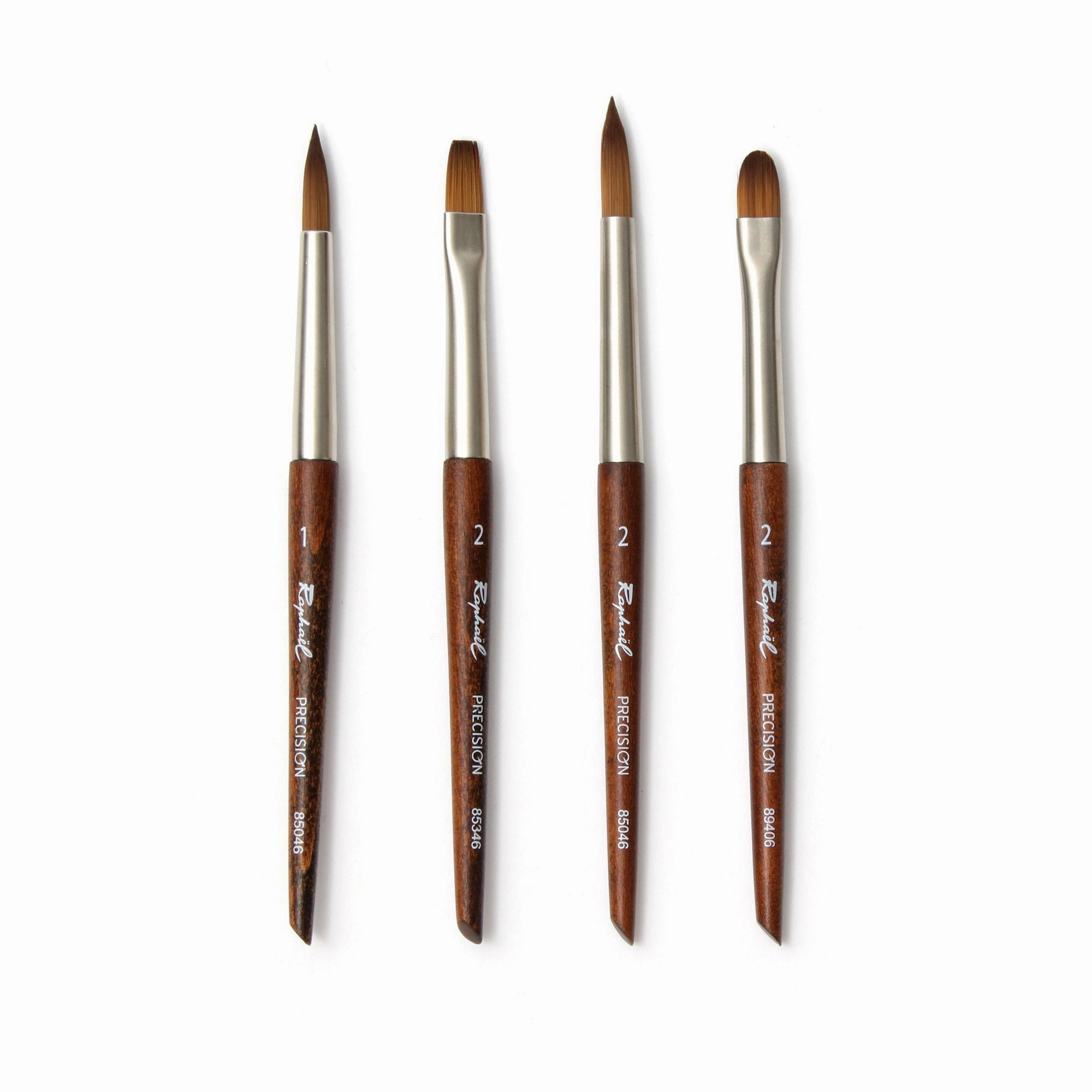 Travel Paintbrush Set heatproof wooden