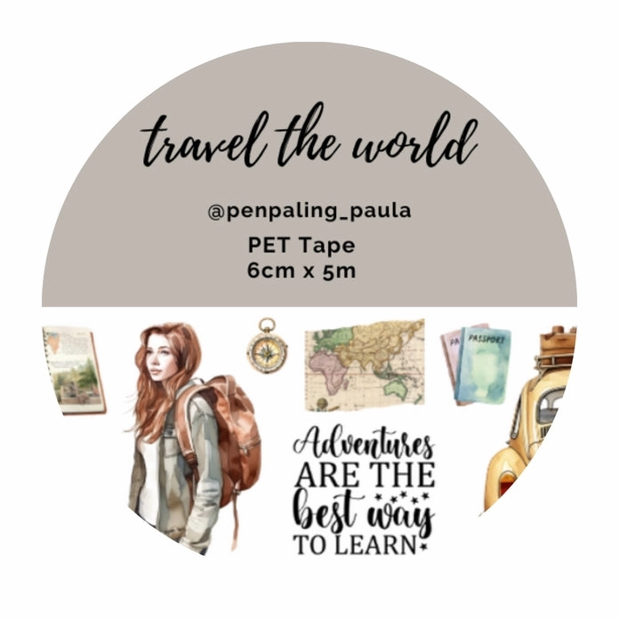 Travel The World Pet Tape multipurpose
