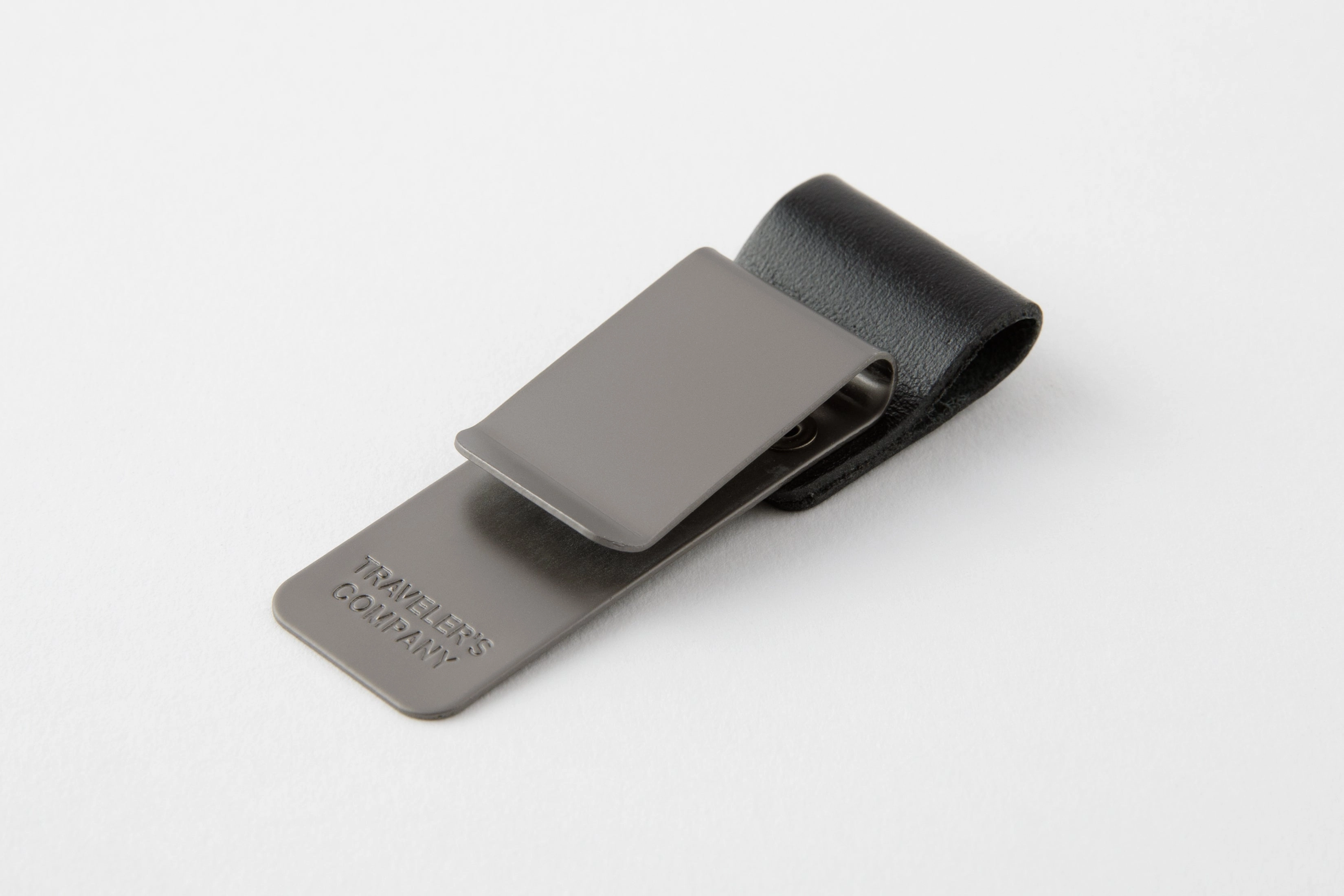 Traveler'S Company Accessories- Leather Pen Holder In Black elegant