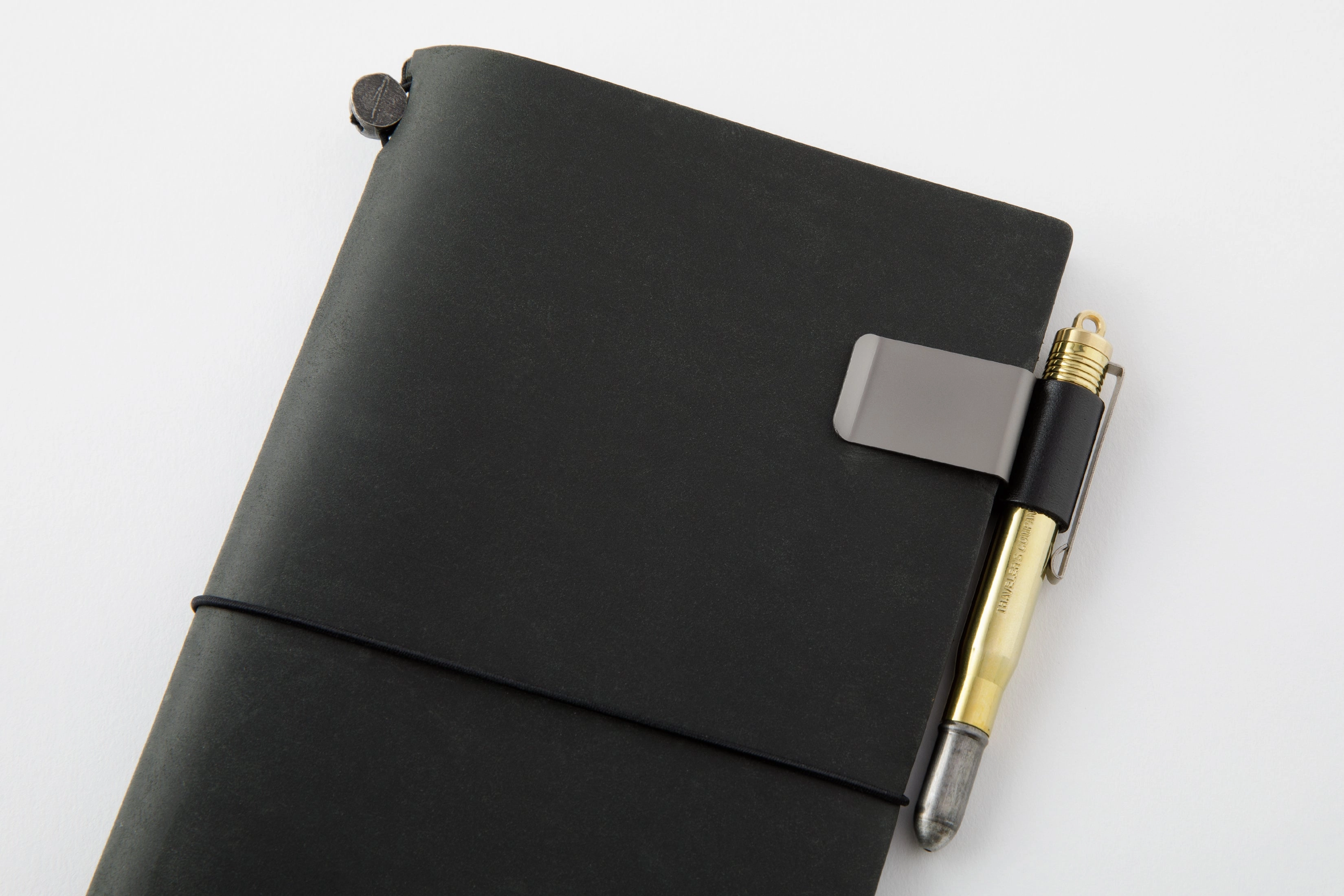 trusted Traveler'S Company Accessories- Leather Pen Holder In Black