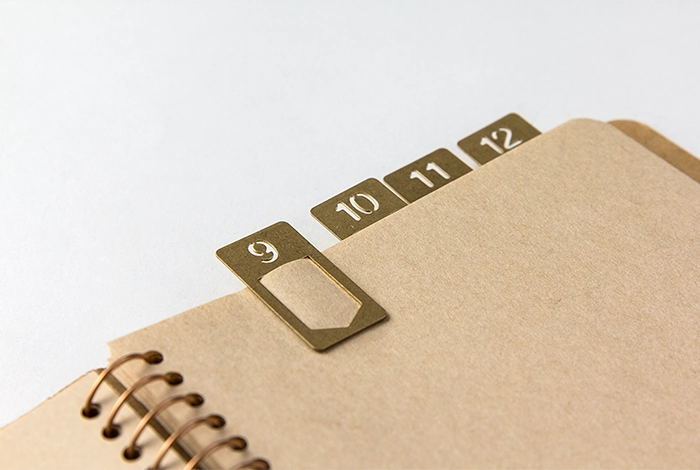 Traveler'S Company Brass Number Clips washable