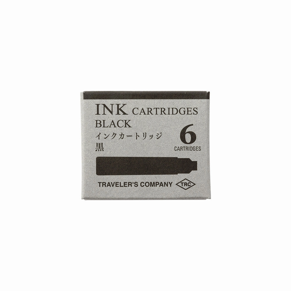 Traveler'S Company Fountain / Rollerball Pen Ink Cartridges (Black) bamboo