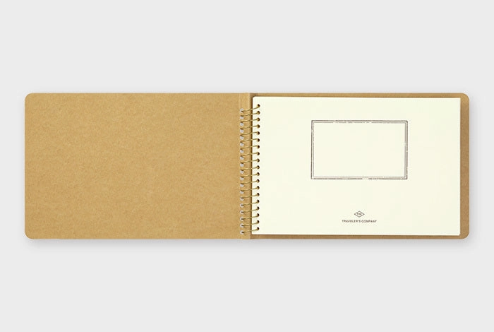 magnetic rugged Traveler'S Company Spiral Ring Notebook-  Paper Pocket - Horizontal B6