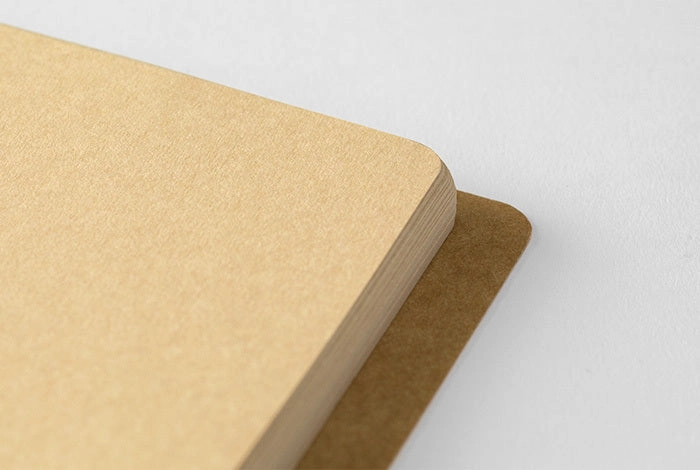 Traveler'S Company Spiral Ring Notebook- Blank Kraft Paper- Horizontal B6 small matte