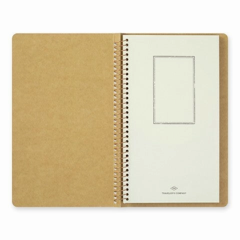 exclusive Traveler'S Company Spiral Ring Notebook- Card File- Vertical A5 Slim