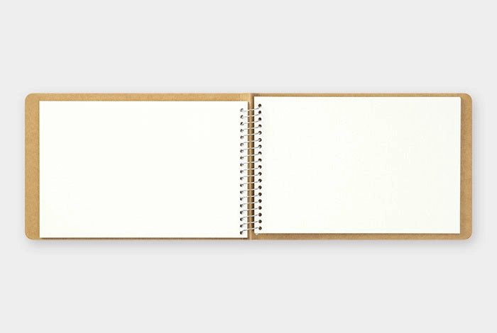 set shiny Traveler'S Company Spiral Ring Notebook- Watercolor Paper- Horizontal B6