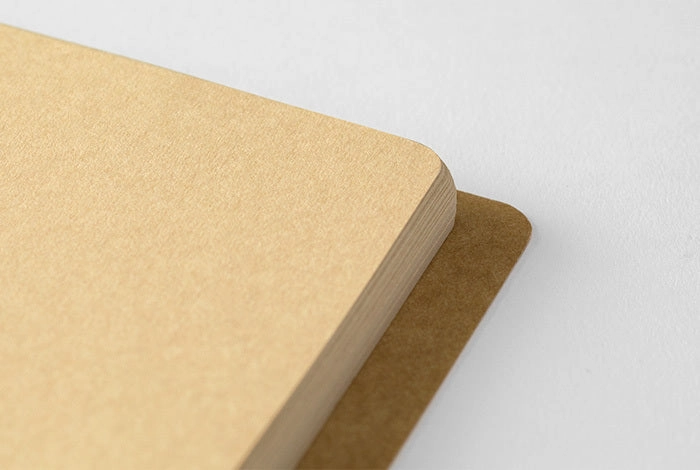 automatic Traveler'S Company Sprial Ring Notebook- Blank Kraft Paper- Vertical A6 Slim