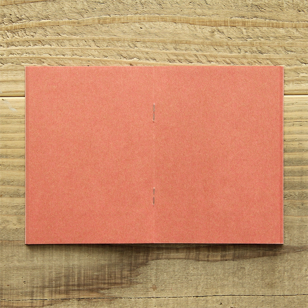 Traveler'S Factory Partner Shop Passport Size Pink Kraft Paper Notebook refillable