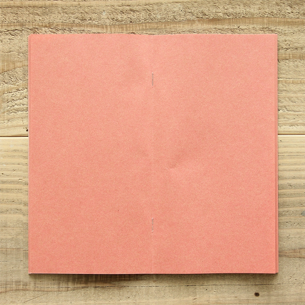 sealed exclusive Traveler'S Factory Partner Shop Regular Size Pink Kraft Paper Notebook