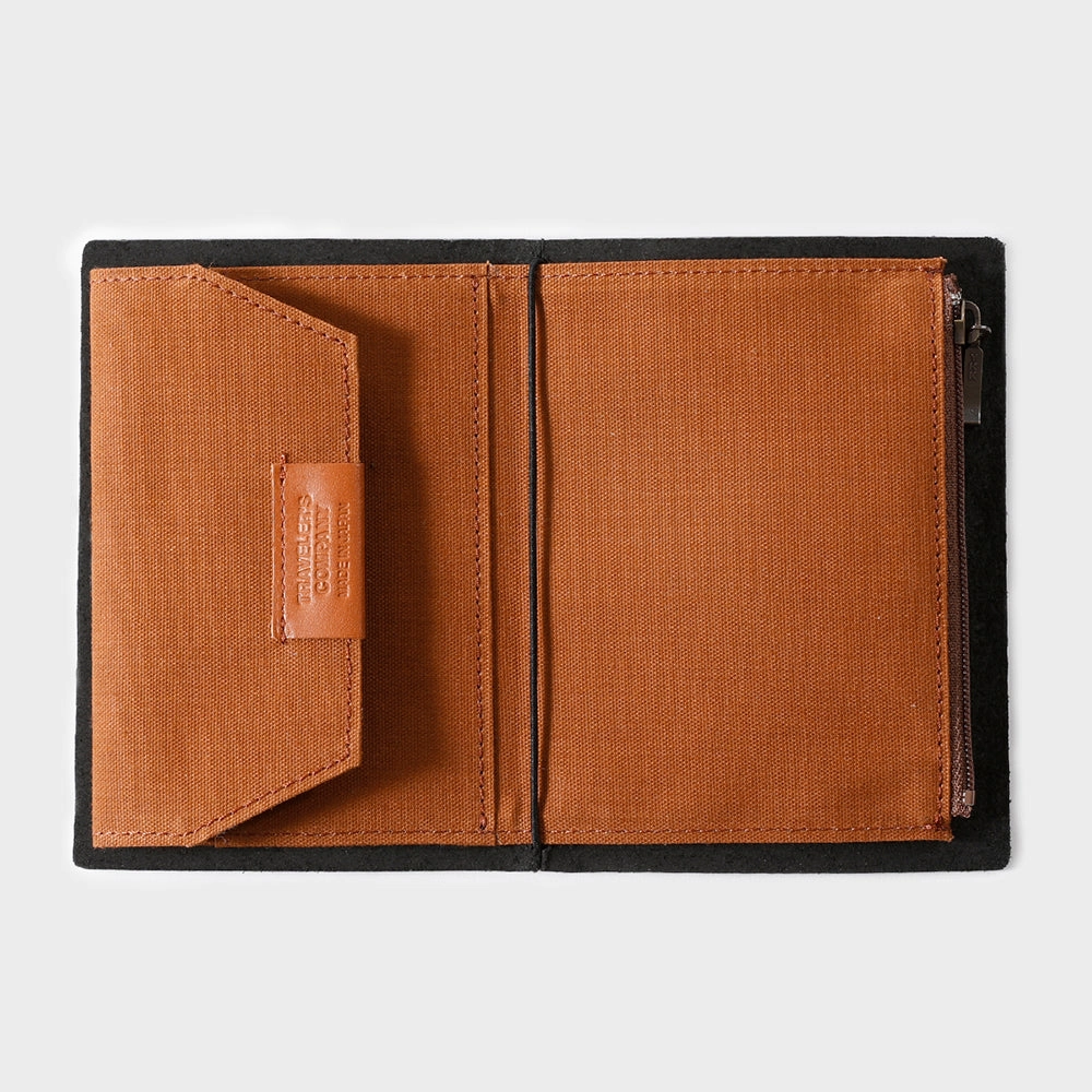 Traveler'S Factory Tf Cotton Zipper Case- Passport Size sleek special