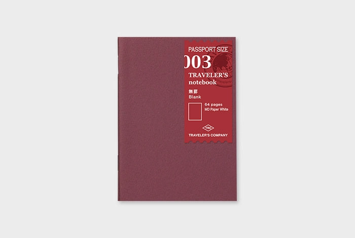 small latest Traveler'S Notebook Passport Size Blank Notebook