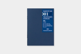 Traveler'S Notebook Refill-Passport Size- Lined Notebook glass