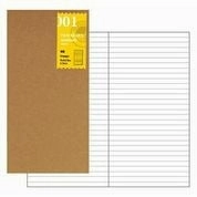 round Traveler'S Notebook Refill- Regular Size Lined Notebook