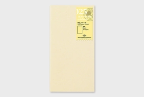 heatproof premium Traveler'S Notebook Refill- Regular Size Md Cream Paper Notebook
