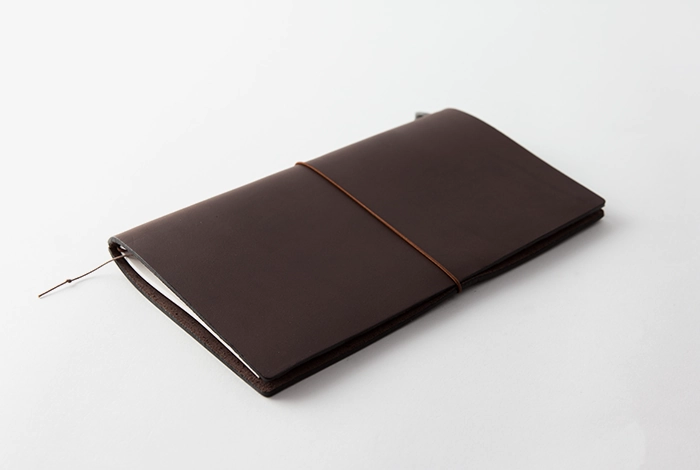 exclusive Traveler'S Notebook Starter Kit- Regular Size- Brown