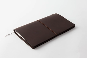 exclusive Traveler'S Notebook Starter Kit- Regular Size- Brown