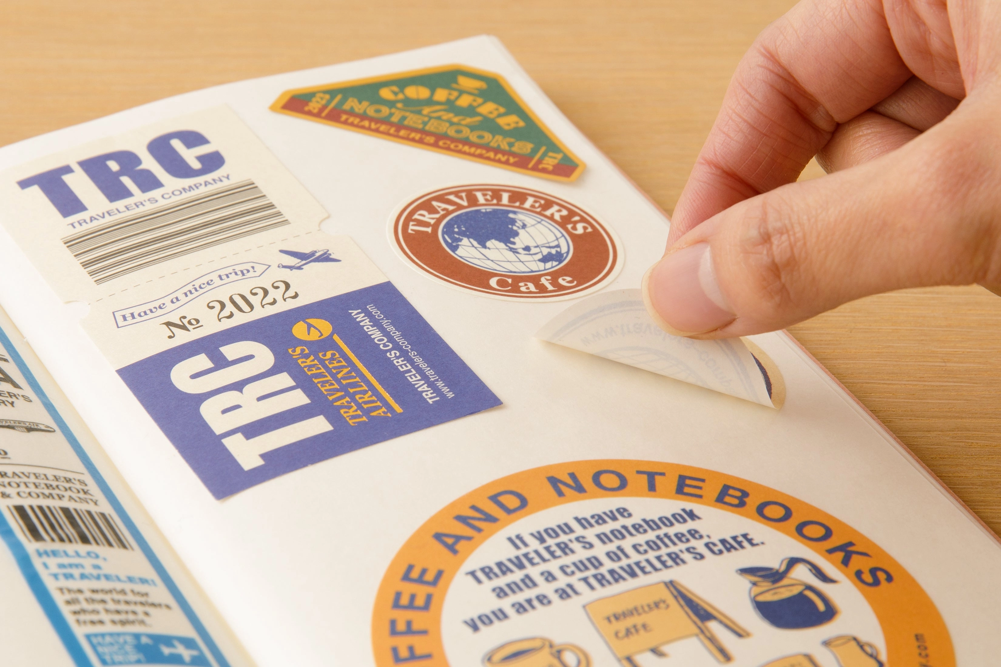 pack Traveler'S Notebook Sticker Release Notebook- Regular Size