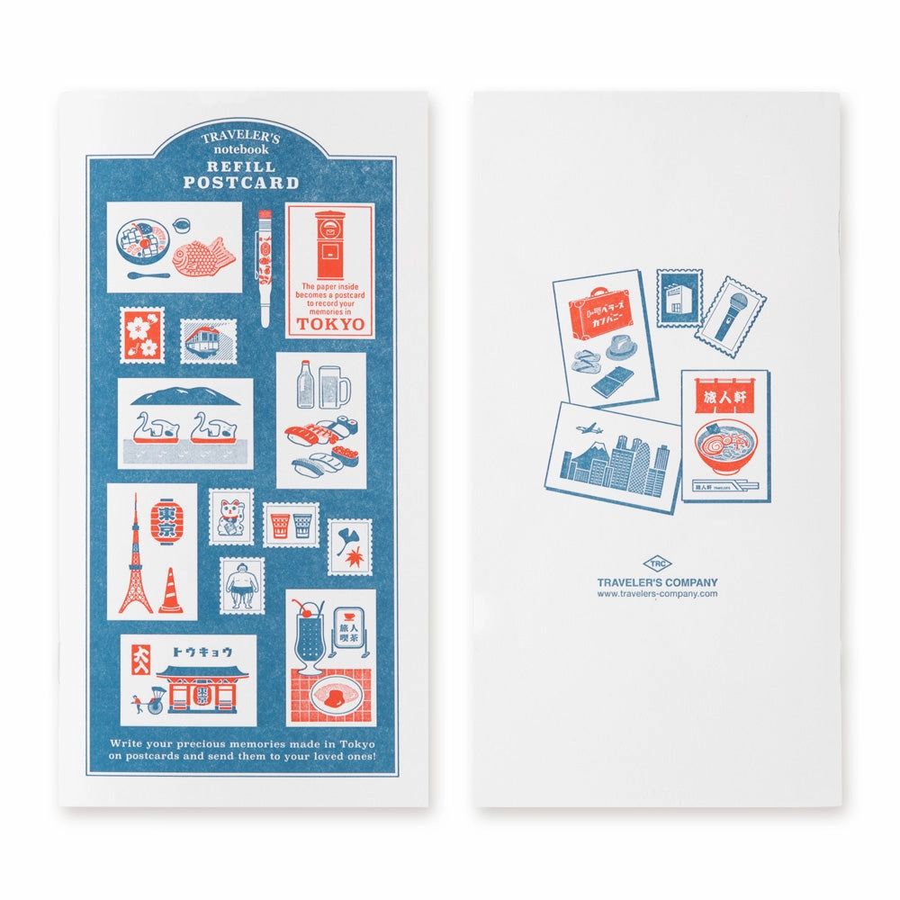 small Traveler'S Notebook Tokyo Edition Refill Postcard