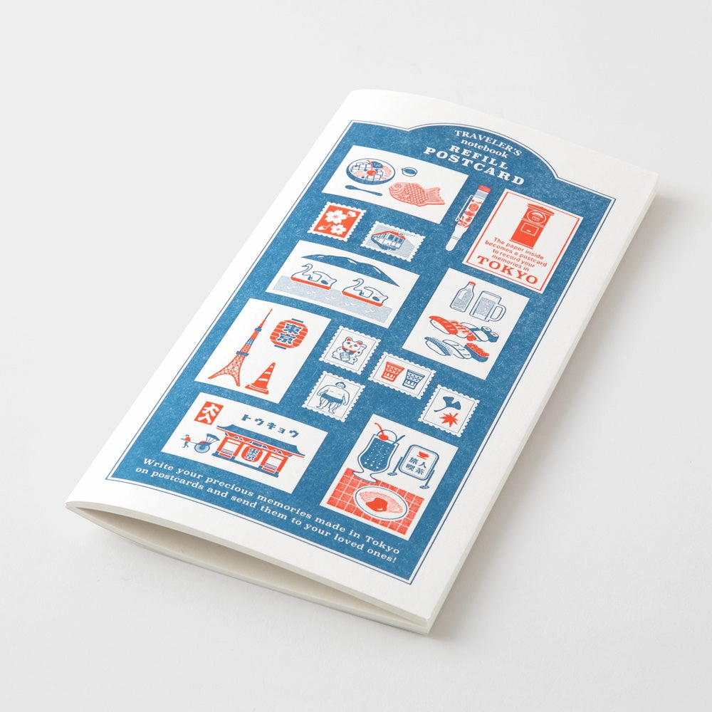 rugged Traveler'S Notebook Tokyo Edition Refill Postcard