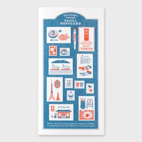 Traveler'S Notebook Tokyo Edition Refill Postcard refined