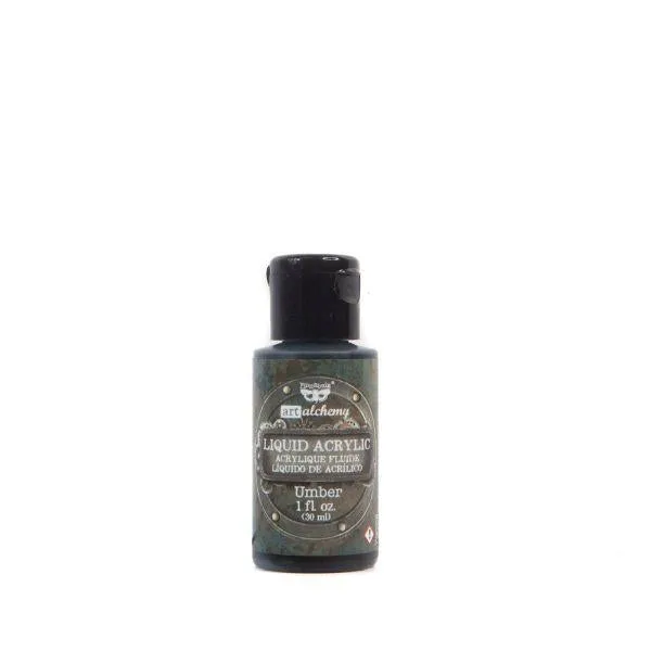 Art Alchemy - Liquid Acrylic Paint - Umber portable multipurpose