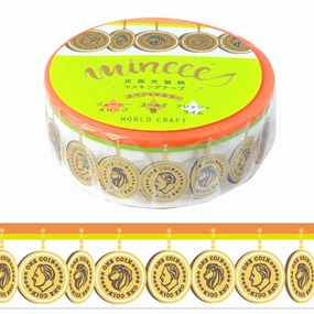 daily reliable Coin Fringe Washi Tape Foil