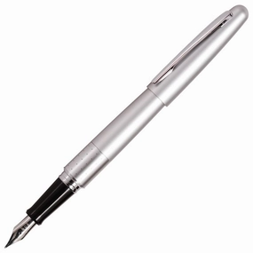 Pilot Metropolitan Silver Dots Fountain Pen deluxe