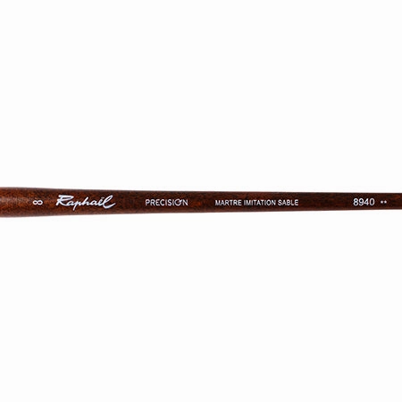 Prescision Aqua Synthetic Paintbrushes - Filbert locking