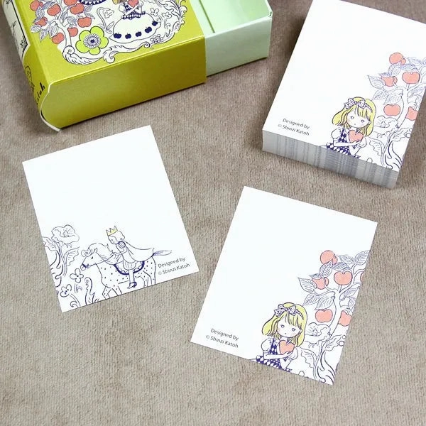 automatic Shinzi Katoh Book Memo Pad - Snow White 2