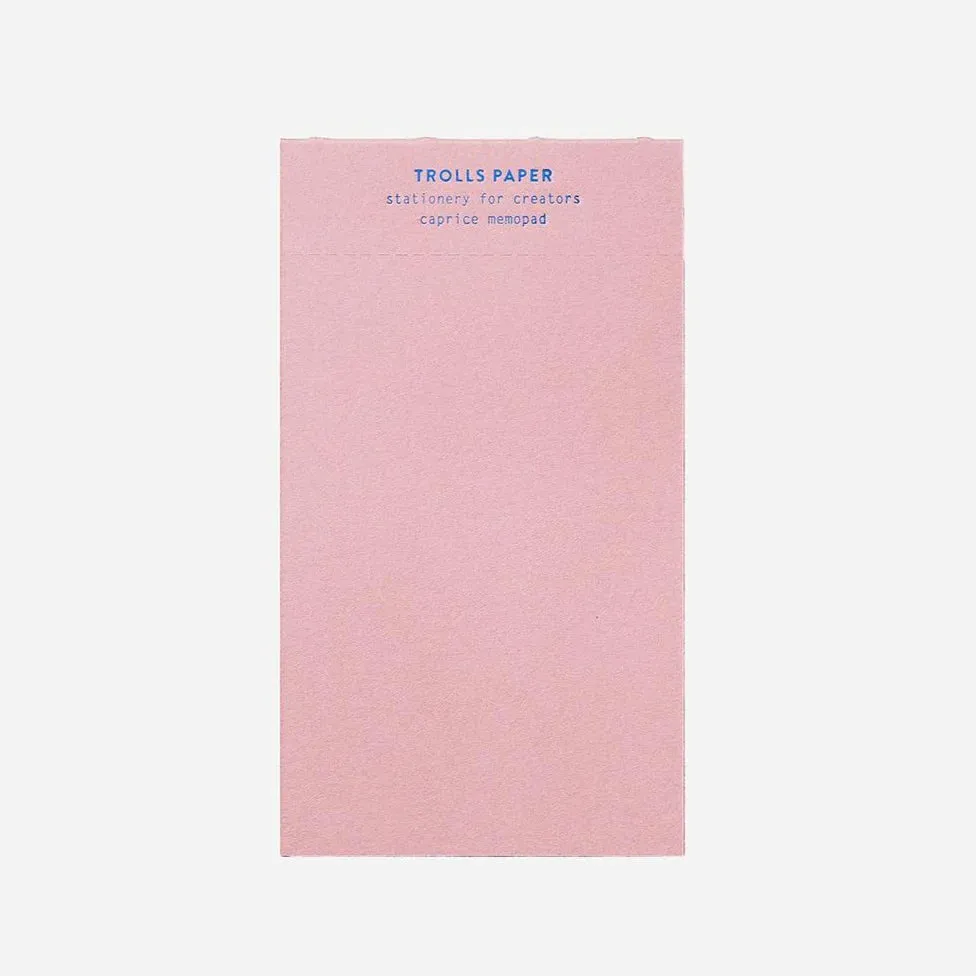 minimalist durable Trolls Paper Caprice Notepad - Azalea
