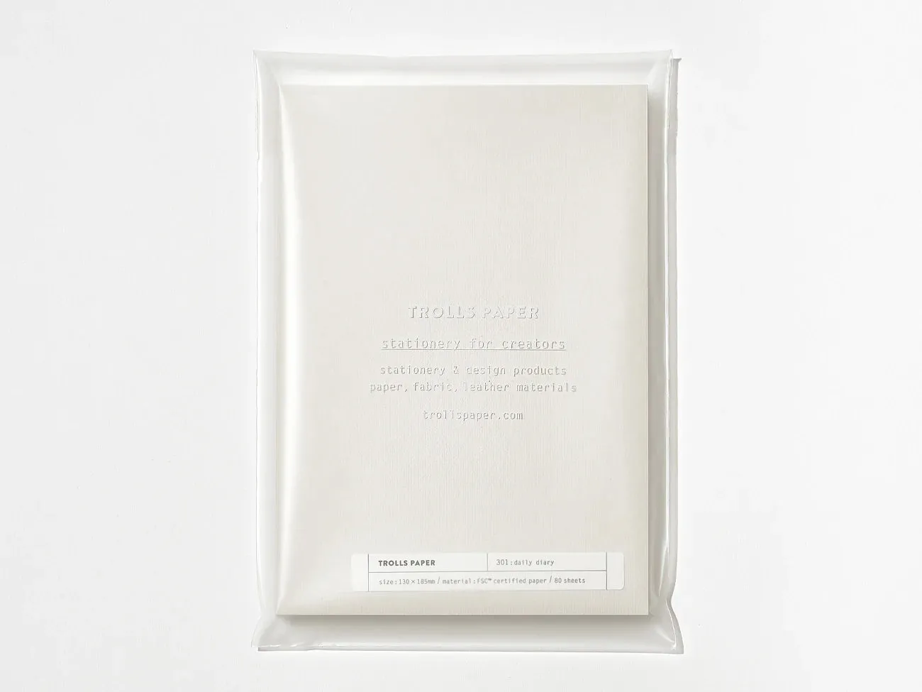 handy thin Trolls Paper Plain Note 103: Grid Notebook