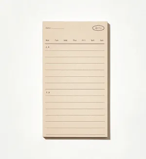 magnetic Trolls Paper Plain Notepad - Daily Memo