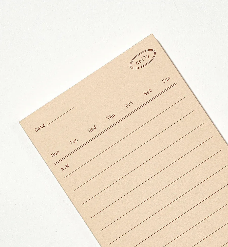 Trolls Paper Plain Notepad - Daily Memo nonslip