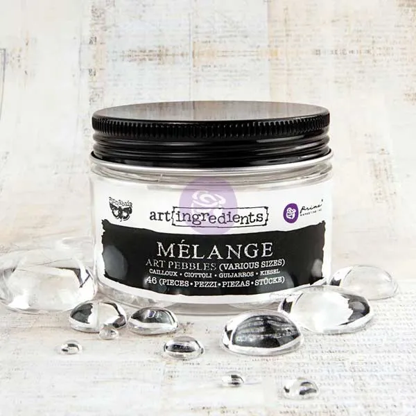 round Melange Art Pebbles