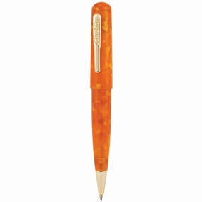 synthetic leather Conklin All American Sunburst Orange Ballpoint Pen
