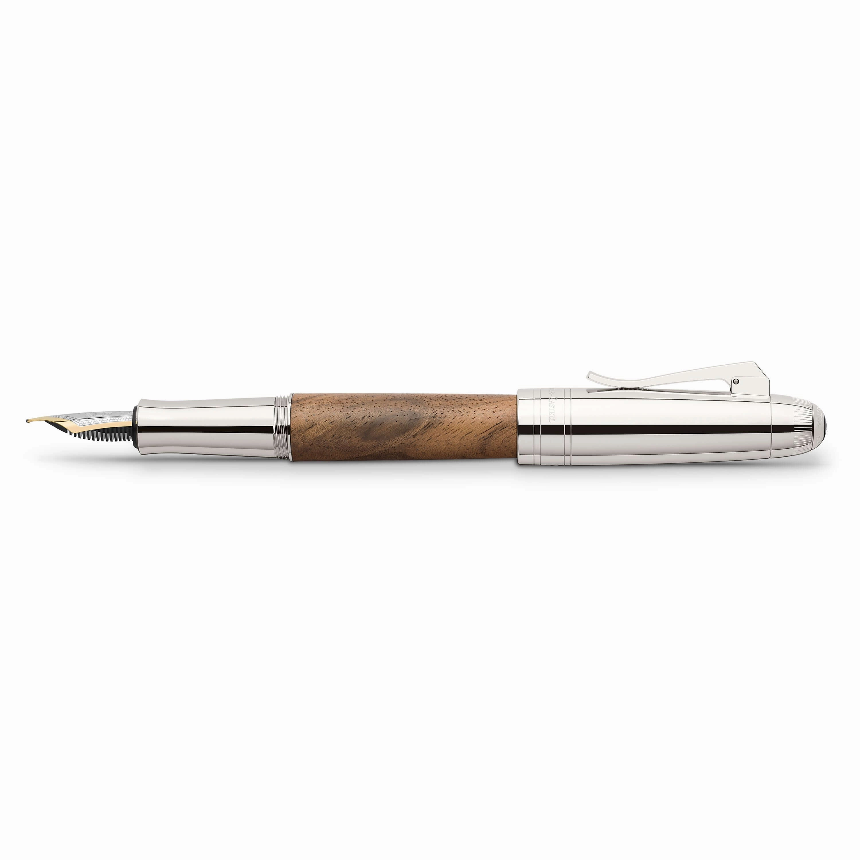 vegan bronze Graf Von Faber-Castell Magnum Walnut Fountain Pen