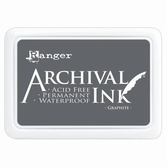 Ranger Archival Ink Pad - Graphite versatile reliable