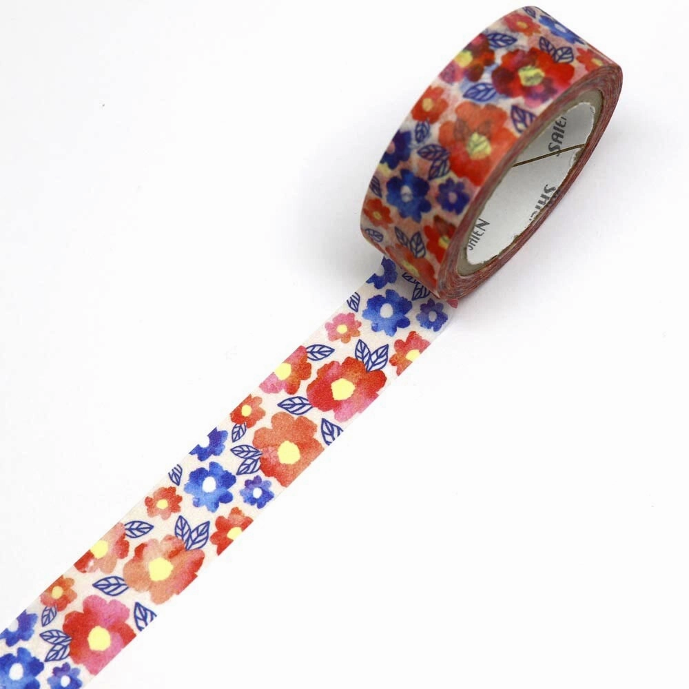Scarlet Washi Tape Saien rubber locking