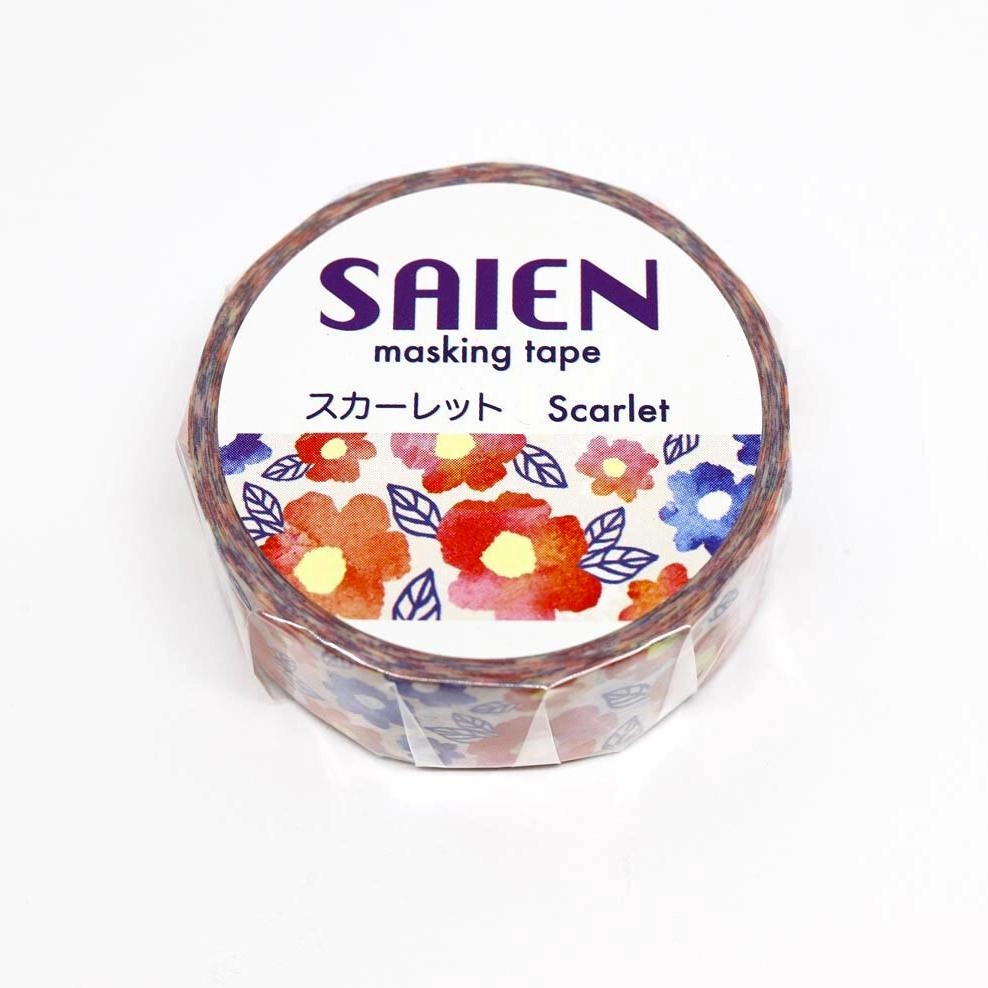budget pack Scarlet Washi Tape Saien