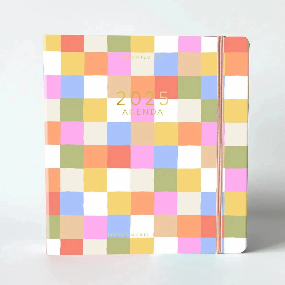 Twelve Month 2025 Spiral Yearly Planner resilient bulk