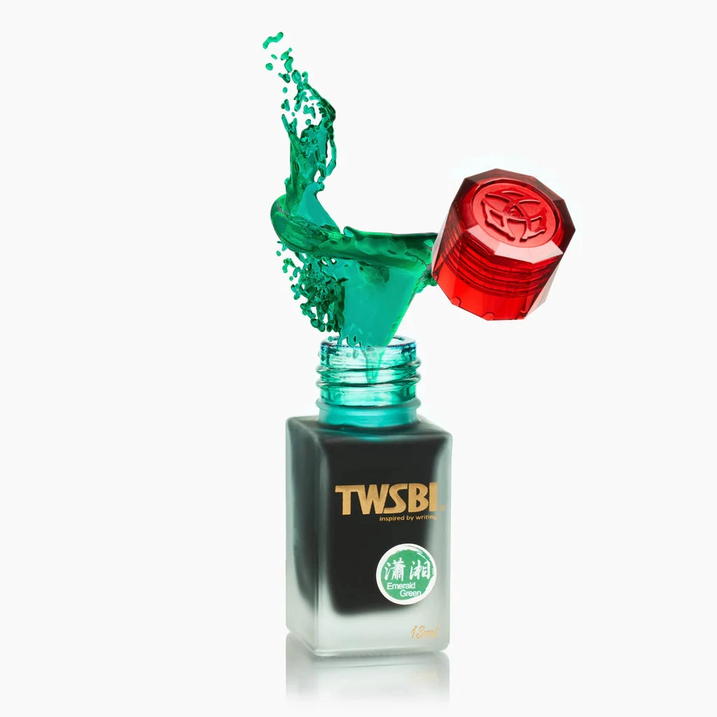 trendy Twsbi 1791 Emerald Green Ink 18Ml